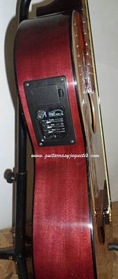Guitarra Electroacústica de caobilla con pinabete. imagen 8